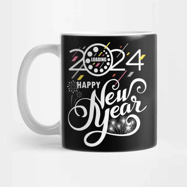 New Years Eve Party Supplies 2024 Happy New Year Fireworks by nadenescarpellos